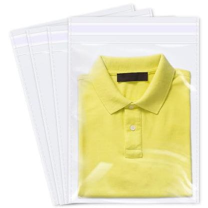 iMailer 500 Pcs 10" x 13" Clear Plastic Cellophane Bags - size: 10x13 Inch (Pack of 500)