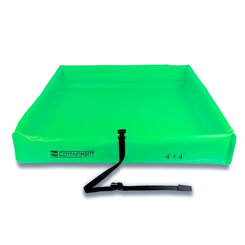Duck Pond - 4’ x 4’ - Lime Green PVC - Made in The U.S.A. - color: Lime Green, size: 4' x 4'