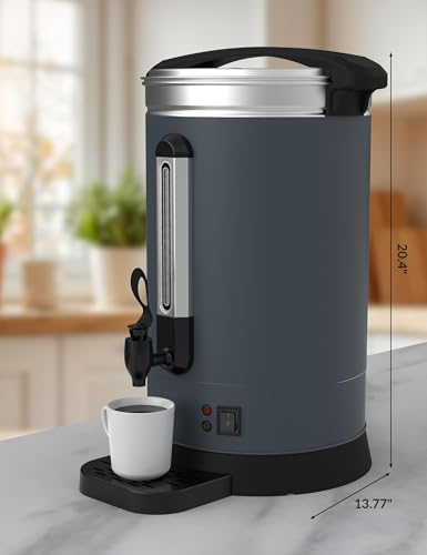 80 Cup Commercial Coffee Urn 12L/3.2Gal - size: 12L