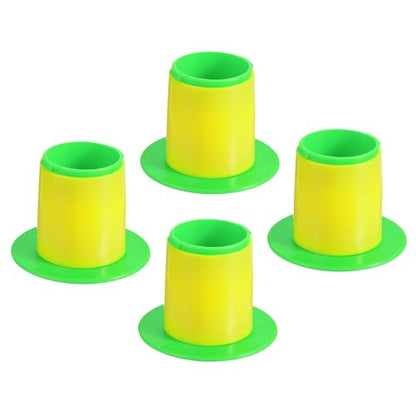 PATIKIL 4pcs 2 Inch Shrink Wrap Handle Stretch Wrap Dispenser Stretch Film
