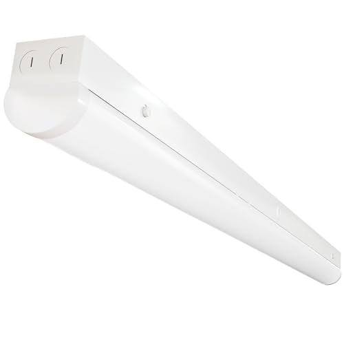 4ft LED Linear Light Fixture,50/40/30W for Office Garage Warehouse - color: Suspended Mount, size: 4FT-1P