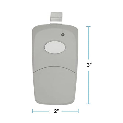 Garage Door Remote Replacement for Linear Multi-Code 3089 308911 MCS308911 (White) (2 Pack)