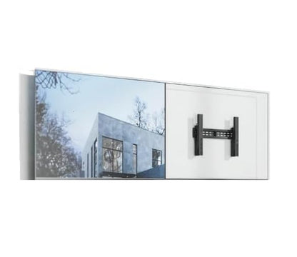 Mount Plus POP-48T 1x2 Pop Out Video Wall Mount System for 37 to 70" TVs | TV Menu Board | Max VESA 600x400 | Commercial Grade 154 Lbs | Anti-Theft Protection | Full Extension to 8.7" - size: 1x2
