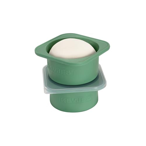 PLUS 1000ml Pizza Dough Proofing Containers, 2-Pack, Green - color: Green