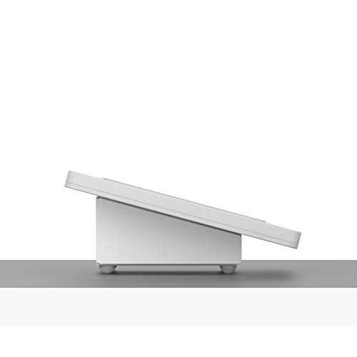 VidaMount White Enclosure and Fixed Tilted 15° Desk/Surface Mount [Bundle] Compatible with iPad Pro 10.5" & Air 3rd Gen - color: White, size: iPad Pro 10.5" & Air (3rd Gen)