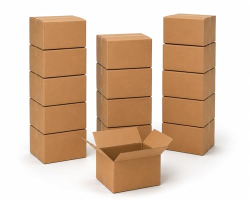 BOX USA Medium Moving Boxes 18"L x 14"W x 12"H 15-Pack - Corrugated Cardboard Box for Shipping, Mailing, Packing, Packaging and Storage - size: 18x14x12" Med 15-Pk
