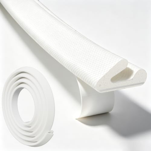 V-Shaped Weather Stripping for Doors and Windows,Large Gap Door Seal Strip - size: 39.4 FT