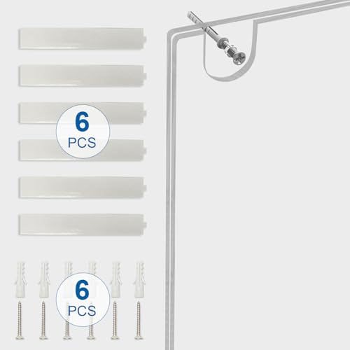 BlueValley 3 Pack Acrylic Sign Holder 8.5x11 Wall Mount Portrait – Clear Menu, Flyer & Picture Frame with Screws & Adhesive Tape, Wall Mounted Document Display for Office, School, Restaurant, Hotel, Public Space