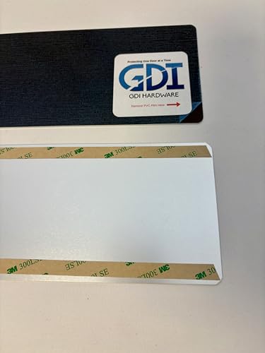 Protection Plates/Push Plates (Dark Brown, 4 x 16) - color: Dark Brown, size: 4 x 16