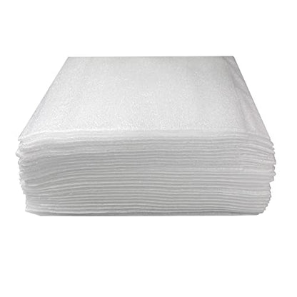 Foam Wrap Pouches, 25 Count, 7-3/8"x7-1/2" - size: 7-3/8"x7-1/2"