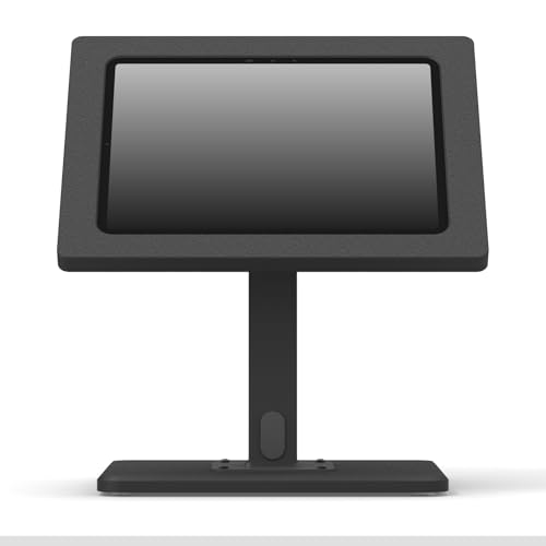 VidaMount Black Enclosure and 360 Rotating & Tilting Desk/Table Stand Compatible with Microsoft Surface Pro 8 / Pro X - color: Black, size: Surface Pro 8 / Pro X