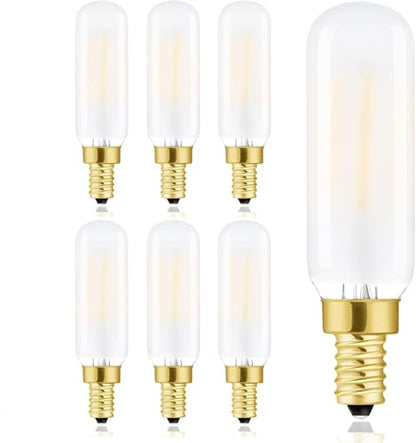 Frosted T6 Led Bulbs 4W E12 Light Bulbs 3000k Soft White Dimmable - color: 4w=40w Soft White 3000k