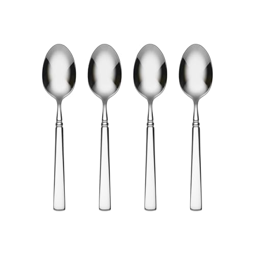 Oneida Silverware Easton 18/10 Flatware Teaspoons Set for 4, (4-Piece) - style: Teaspoons, Set of 4