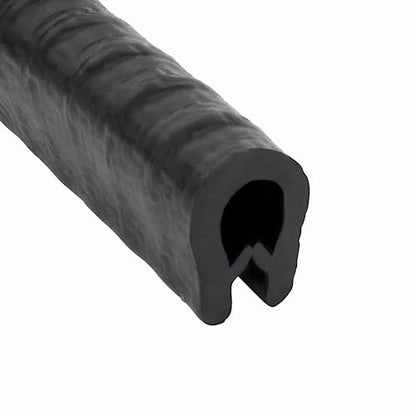 Edge Trim Black Small, Fits Edge 1/16 to 1/8 Inch, Length 10 Feet (3 Meter) - size: 10 Feet