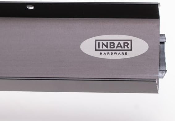 Heavy-Duty U-Shaped Door Bottom Seal Closer Fire Rated, Black Anodized, Clear Anodized, Weatherproof U-Shaped Door Bottom Seal (Black Anodized, 72") - size: 72 Inch