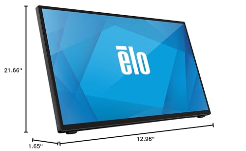 Elo 2270L 21.5" Touchscreen Monitor - size: 24-inch, style: Black with Clear Glass