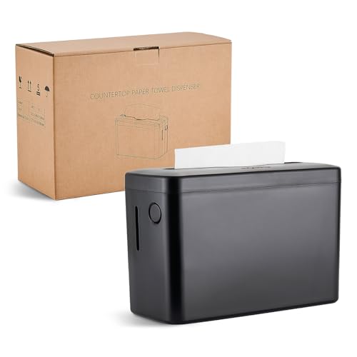 Multifold Paper Towel Dispenser Countertop, Black
