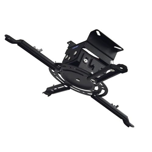 Low Profile Projector Ceiling Mount, 33lb Max, Universal, 4.7" - color: Black, size: 3.35inch