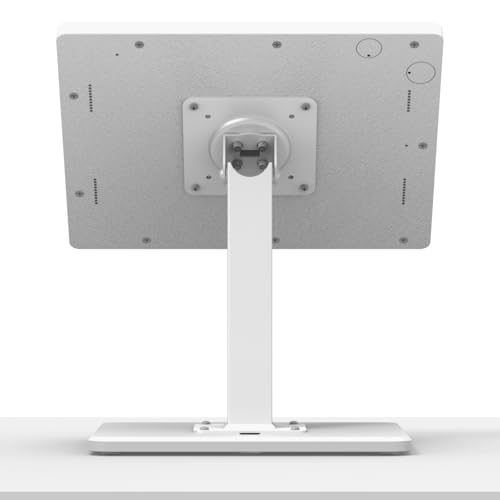 VidaMount White Enclosure and 360 Rotating & Tilting Desk/Table Stand Compatible with Microsoft Surface Pro 8 / Pro X - color: White, size: Surface Pro 8 / Pro X