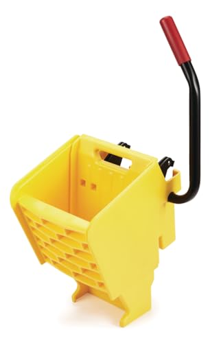 Rubbermaid Commercial Products Side-Press Replacement Wringer for WaveBrake 2.0 Mopping Buckets Yellow Heavy Duty Cleaning for Professional/Janitorial Use