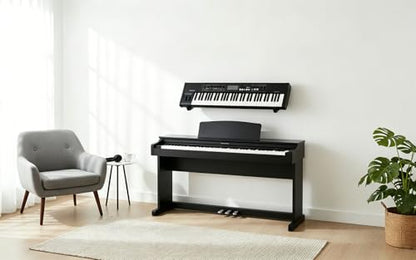 Heavy-Duty Steel Slatwall piano wall mount ,Can be rotated by 180°,Telescoping Arms (12"-18") for Keyboard Holder,Piano Stand,Piano Keyboard Stand, Music Production Equipment(1 Pair)