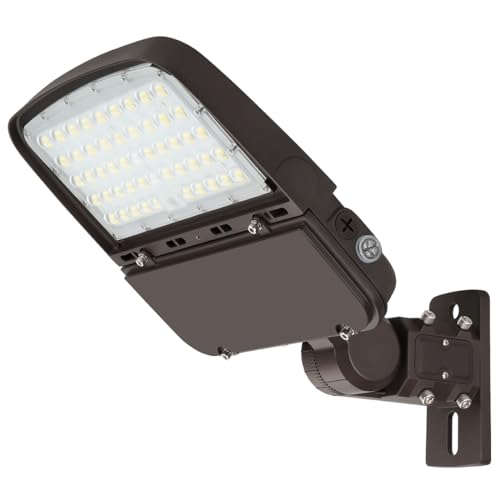 150W LED Parking Lot Light with Dusk to Dawn, 150W/100W/75W 22500LM - size: 150W