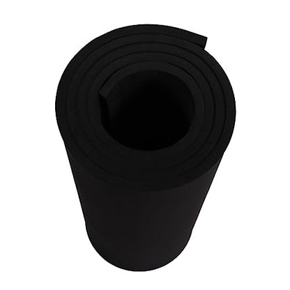 10mm EVA Foam Sheets Rolls for Crafts Black Cosplay Foam 16x59in - color: 16×59in Black, size: 10mm-Thick