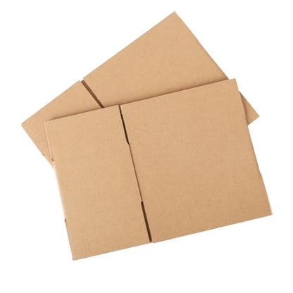 zmybcpack 40 Pack 6"x4"x3" Corrugated Shipping Box, Cardboard Boxes Mailer - size: 40 pack 6"x4"x3"