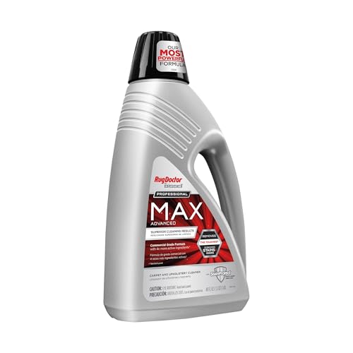 Rug Doctor by BISSELL Max Advanced Commercial Carpet Cleaner Solution 48 oz - size: 48 Fl Oz (Pack of 1)