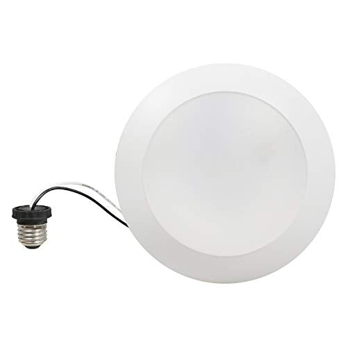 Sylvania LED Light Disk Downlight Kit, 9W=65W, 5 CCT Color Select (2700K/ 3000K/ 3500K/ 4000K/ 5000K), 650 LMS, 90 CRI, CEC/Energy Star Listed (65306)