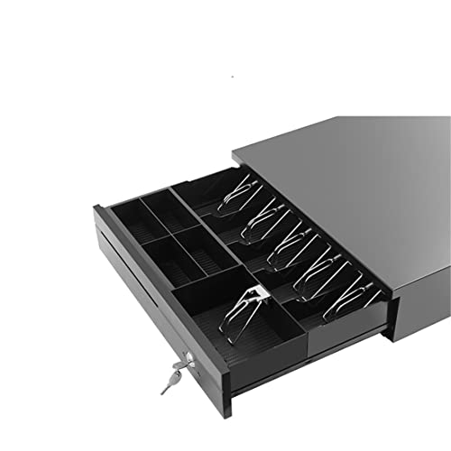 Cash Register Drawer for POS System Black