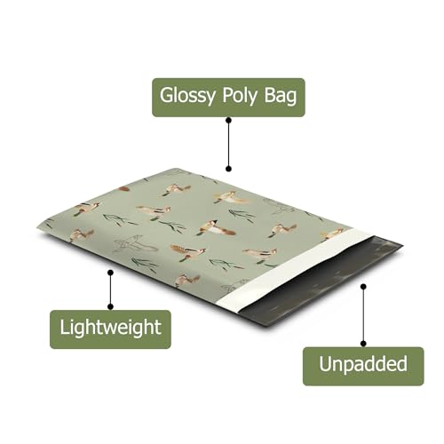 10x13 (100) Ducks Designer Poly Mailers Waterproof Self Sealing Tear Resistant Polymailers Shipping Envelopes Premium Printed Bags For Small Businesses - color: Ducks, size: 10x13 inches
