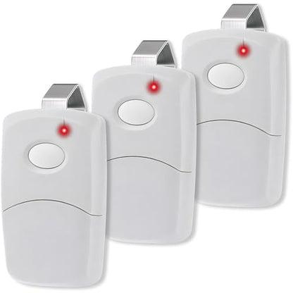 3X Gate Opener Remote for Multi-Code 308911, 300MHz, 10 Dip Switch - color: Three