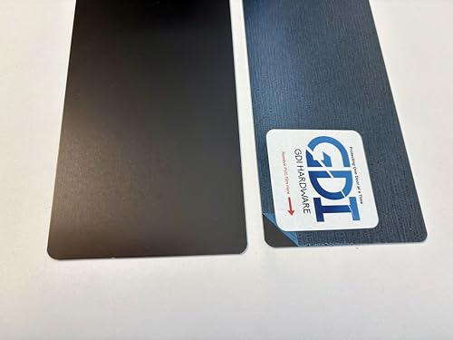 Protection Plates/Push Plates (Dark Brown, 4 x 18) - color: Dark Brown, size: 4 x 18