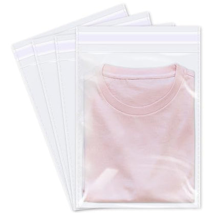 iMailer 500 Pcs 9" x 12" Clear Plastic Cellophane Bags - size: 9x12 Inch (Pack of 500)