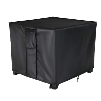 Fire Pit Cover Square - 25"L x 25"W x 18"H - size: 25"L x 25"W x 18"H