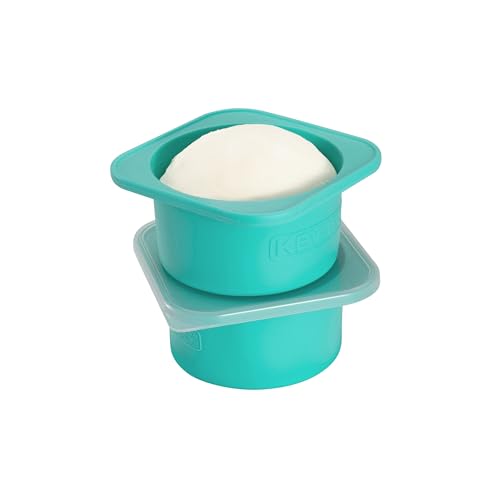 PLUS 1000ml Pizza Dough Proofing Containers, 2-Pack, Blue - color: Blue