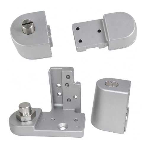 Pacific Doorware Kawneer Style Pivot Hinge Set - Right, Aluminum - color: Aluminum Silver, size: Right Hand