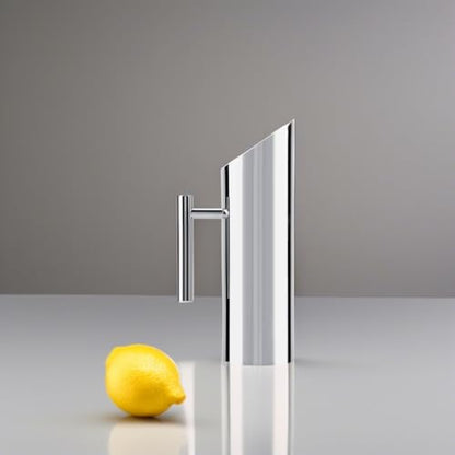 Ejoyous Stainless Steel Rectangular Pitcher, 2L Capacity, Silver, Spill-Proof Spout, Multiple Sizes - size: 67.6 Ounces