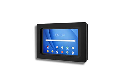 Security Anti-Theft Acrylic VESA Enclosure for Amazon Fire HD 10 2021, HD 10 Plus with Free Wall Mount Kit (Black, Fire HD 10 2021 HD 10 Plus) - color: Black, size: Fire HD 10 2021 HD 10 Plus