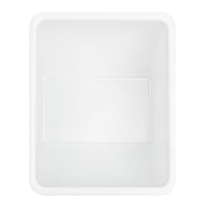 Restaurantware-CADDY INSERTS ONLY: Bar Lux 1.6 Pint Inserts For Condiment Dispensers, 4 Replacement Inserts For Garnish Caddies - Condiment Caddy Sold Separately, Sturdy, White Plastic Tray Inserts - size: 1.5 Pint