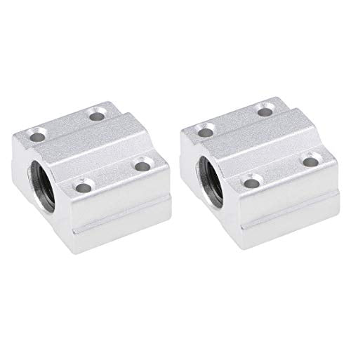 uxcell 6mm Linear Ball Bearing SCS6UU Slide Block Units, 6mm Bore 2pcs - size: 6mm