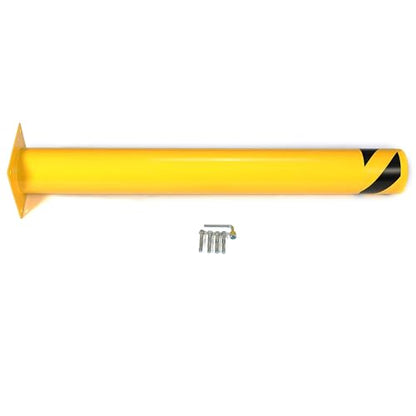 Kojem 42 inch Steel Safety Bollard Parking Barrier Post Safety Bollard - size: 1Pc