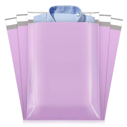 Fuxury Poly Mailers 10x13" 1200Pcs, Bulk Shipping Bags for Clothing Purple - color: Light Purple, size: 10x13" 1200pcs
