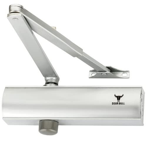 The Door Bull Commercial/Residential Grade Door Closer - size: 2000 Series, style: Silver