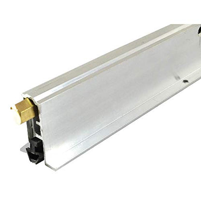 Fire Rated/Light Duty/Mortised/Automatic Door Bottom Seal for Concealed Vertical Rods (7323MA), SMS # 6 x 1/2'' supplied, (30'' L x 9/16'' W x 1-1/2'' H) - size: 30''