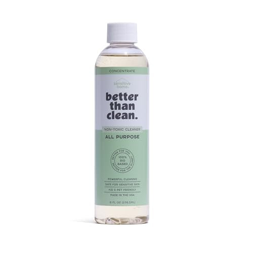 Unscented All Purpose Cleaner Concentrate - Plant-Based, Non-Toxic, Multi-Surface, Fragrance Free Cleaning Products - Pet Safe Cleaner - 8oz Makes 4 Bottles - style: Concentrate