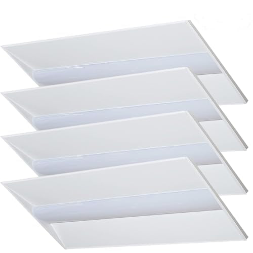2x4 LED Troffer Light, 30W/40W/50W/60W/72W, 5CCT Selectable - size: 2x4 troffer - 4 Pack