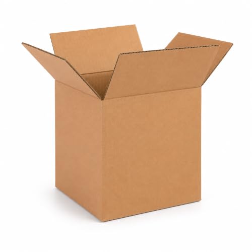 BOX USA Small Boxes Holds 65lbs, 10x10x10 25-Pk for Shipping - size: 10x10x10" (25-Pack)
