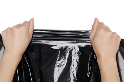 Typlastics 55-60 Gallon Black Trash Bags 36" x 60" 1.2 Mil Pack of 100